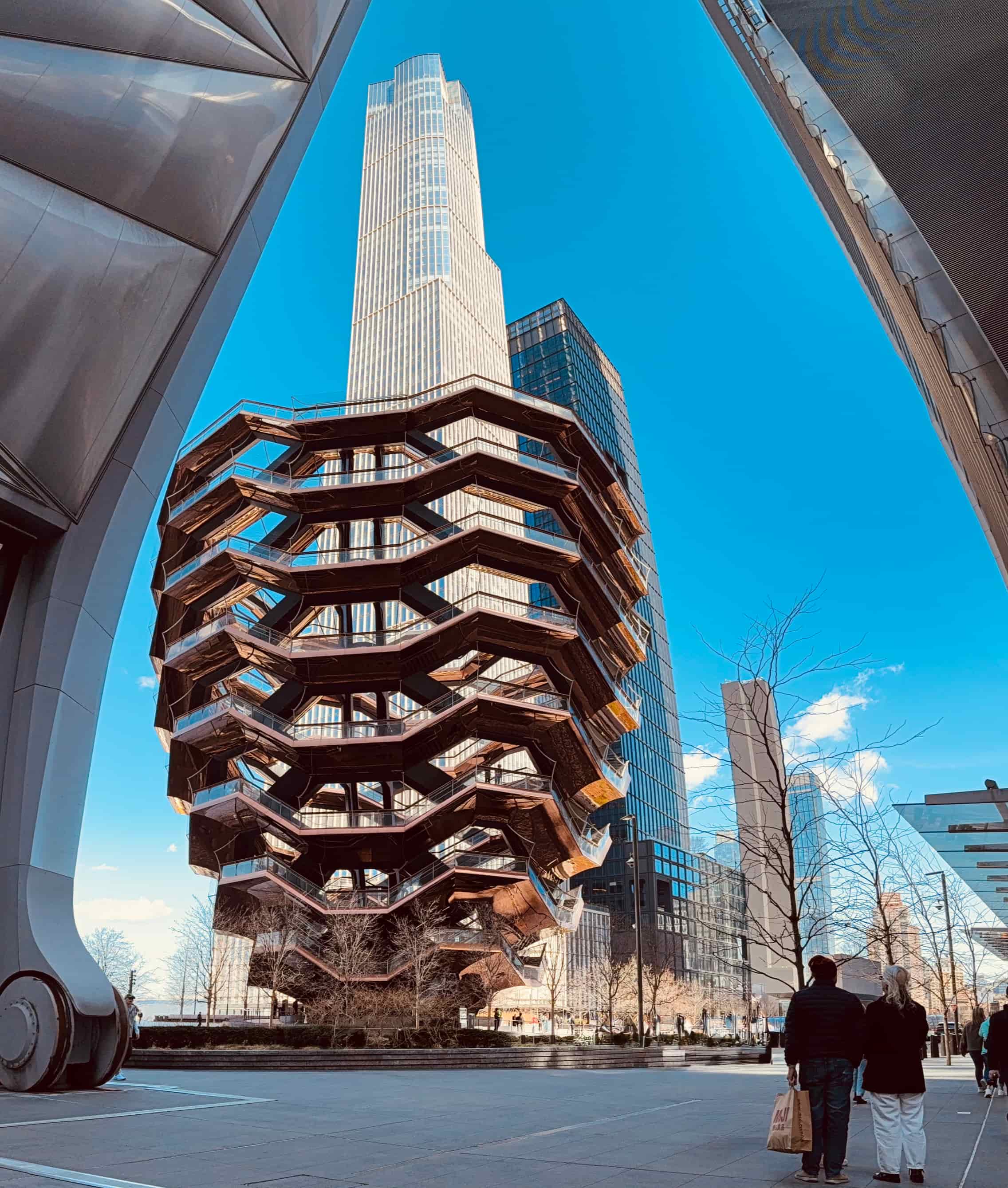 The Vessel sculpture at Hudson Yards, New York